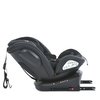 Дитяче автокрісло El Camino ME 1045 EVOLUTION 2 360° Melange Black, зображення 10