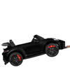Дитяча машина Bambi M 6111EBLRS-2(24V) чорного кольору — вигляд ззаду під кутом