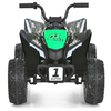 Детский квадроцикл M 6283EL-5 Black-Green, вид спереди