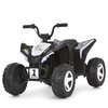 Дитячий чорно-білий електроквадроцикл Bambi Racer M 6283EL-1-2