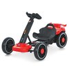 Червоний дитячий електрокарт Bambi M 6145(A)EBR-3, вигляд збоку