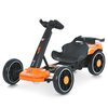 Помаранчевий дитячий електрокарт Bambi M 6145(A)EBR-7, вигляд збоку