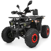Детский электроквадроцикл HB-EATV1450H-2(MP3) V2 черный с красными дисками