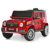 Детский электромобиль джип M 4214EBLRS-3 красного цвета (лак) в стиле Mercedes-Benz G-Class.
