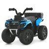 Синій дитячий електроквадроцикл M 6286EBLR-4 на акумуляторі
