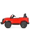 Профіль дитячого електрокара M 6290EBLR червоного кольору