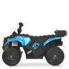 Дитячий синій квадроцикл M 6286EBLR-4, вигляд збоку (профіль)
