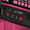 Приладова панель рожевого дитячого джипа з USB та кнопкою старту