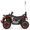 Квадроцикл M 6272 на великих EVA колесах, вигляд ззаду