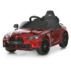 Детский электромобиль BMW M 5096EBLRS-3 в красном лакированном цвете, вид 3/4.