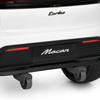 Задняя часть кузова M 6314EBLR-1 с надписью Macan Turbo и стоп-сигналами.