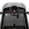 Салон и рулевое колесо детского Porsche Macan M 6314EBLR-11, вид сверху.
