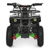 Квадроцикл HB-ATV1000AS-2-5, вигляд спереду: салатова підвіска та фари