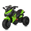 Зелений дитячий електромотоцикл Bambi M 4274EL-5 триколісний