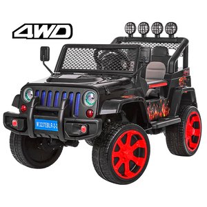 Дитячий електромобіль Джип Bambi Jeep Wrangler M 3237EBLR-2-3