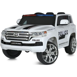 Дитячий поліцейський електромобіль Toyota JJ2022EBLR-1(2) Police білий