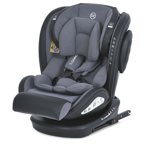 Детское автокресло El Camino ME 1045 EVOLUTION 2 360° Melange Cloud Gray