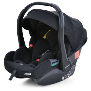 Детское автокресло El Camino ME 1186 i-KEEP Melange Jet Black