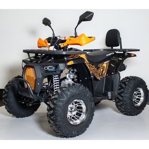 Квадроцикл Forte ATV125P Помаранчевий
