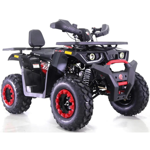 Квадроцикл Forte Braves 200 Lux Чорно-червоний