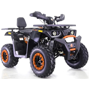 Квадроцикл Forte Braves 200 Lux Чорно-помаранчевий