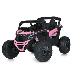 Розовый двухместный детский джип багги Bambi M 5099EBLR-8