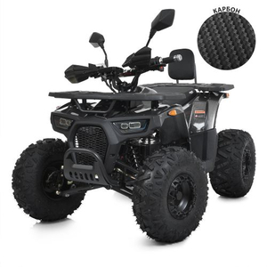 Детский электроквадроцикл HB-EATV1450F-P-2(MP3) V2 черный карбон