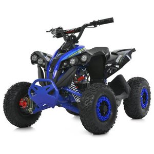 Підлітковий синій електроквадроцикл Profi HB-EATV1200Q-4ST Blue потужністю 1200W на 6-дюймових колесах
