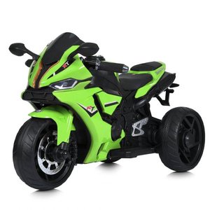 Дитячий електромотоцикл M 5823ELS-5 салатового кольору