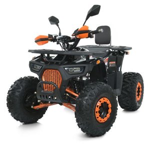 Дитячий електроквадроцикл HB-EATV1450F-P-2-7(MP3) V2 чорно-помаранчевого кольору