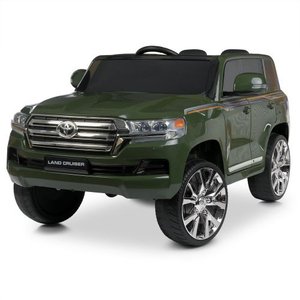 Детский электромобиль Toyota Land Cruiser JJ2022EBLR-10(24V) хаки