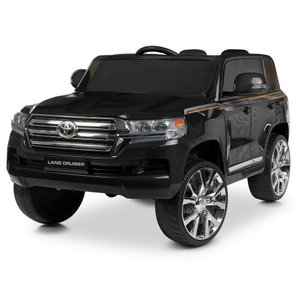 Дитячий електромобіль Toyota Land Cruiser JJ2022EBLR-2(24V) чорний
