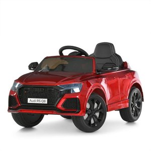Детский электромобиль Bambi M 4569EBLRS-3 Audi RS Q8 красный лакированный