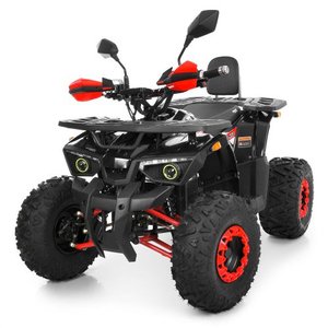 Електроквадроцикл HB-EATV1450H-2-3(MP3) V2 чорно-червоний з диференціалом