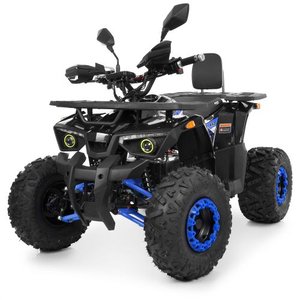 Підлітковий електроквадроцикл HB-EATV1450H-2-4(MP3) V2 чорний з синім
