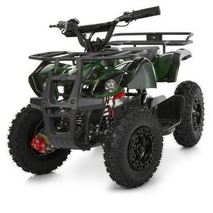 Детский электроквадроцикл HB-EATV1000N-10 зеленый камуфляж