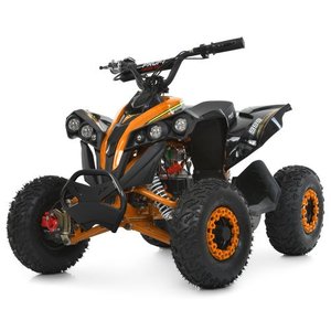 Подростковый оранжевый электроквадроцикл Profi HB-EATV1200Q-7ST Orange мощностью 1200W