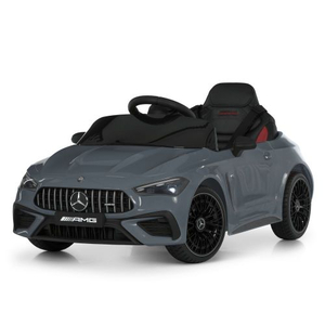 Детский электромобиль Mercedes M 6292EBLR-11 серого цвета, основной вид 3/4.