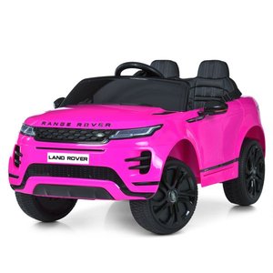 Дитячий електромобіль Land Rover M 4418EBLR-8-2 яскраво-рожевого кольору.