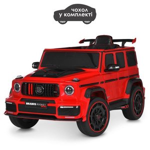 Дитячий електромобіль джип M 6257EBLR-3 червоний, колеса EVA