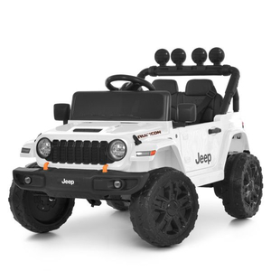 Детский электромобиль Bambi M 6312EBLR-1(24V) Jeep Wrangler Rubicon белого цвета