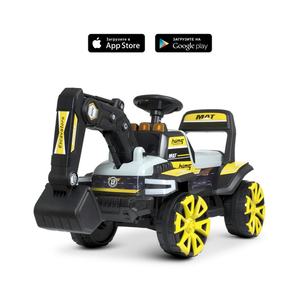 Дитячий електромобіль Екскаватор Bambi M 4838BR-6