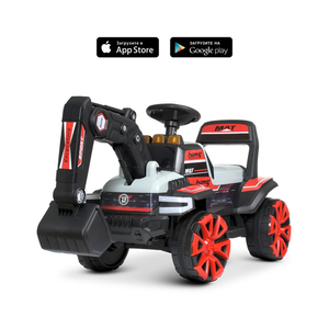 Дитячий електромобіль Екскаватор Bambi M 4838BR-3