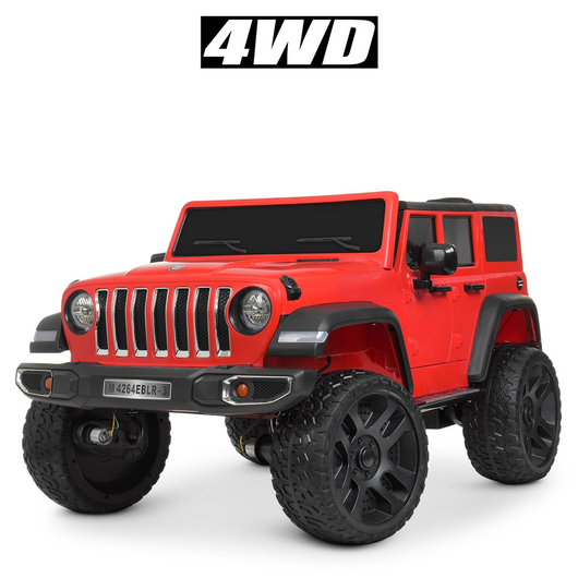 Дитячий електромобіль Джип Hummer Bambi M 4264 EBLR-3, зображення 2