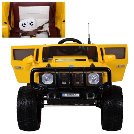 Дитячий електромобіль Джип Hummer Bambi M 3570 EBLR-6, зображення 3