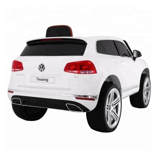 Дитячий електромобіль Volkswagen Touareg KD666 Білий, зображення 4