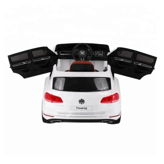 Дитячий електромобіль Volkswagen Touareg KD666 Білий, зображення 3