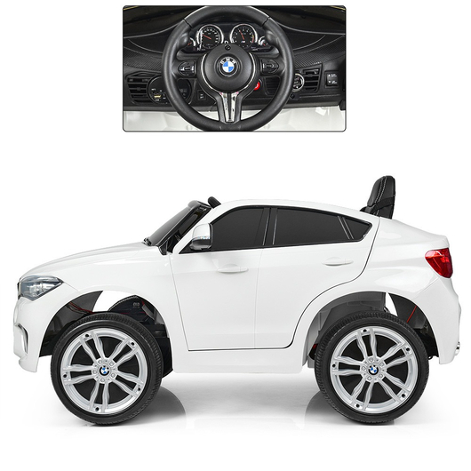 Дитячий електромобіль Джип BMW X6M JJ2199EBLR-1, зображення 3