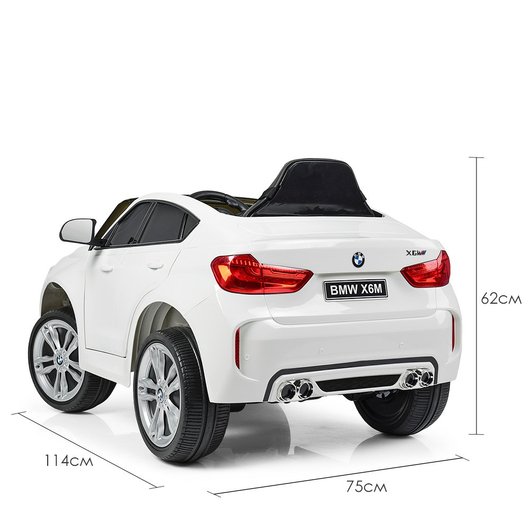 Дитячий електромобіль Джип BMW X6M JJ2199EBLR-1, зображення 4