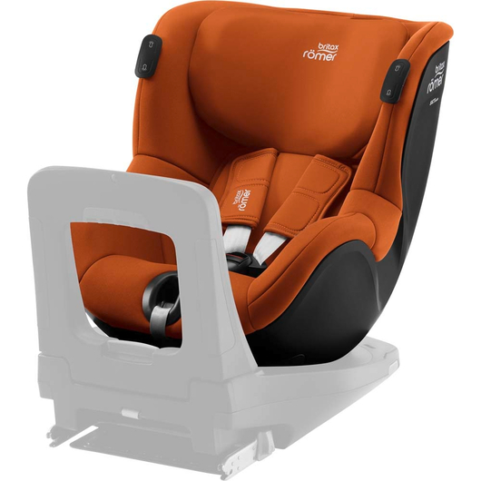 Автокресло BRITAX-ROMER DUALFIX iSENSE Golden Cognac с платформой FLEX BASE, изображение 9
